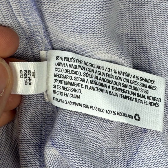 Colsie size XL lavender colored heart pattern mini shorts - Picture 6 of 8